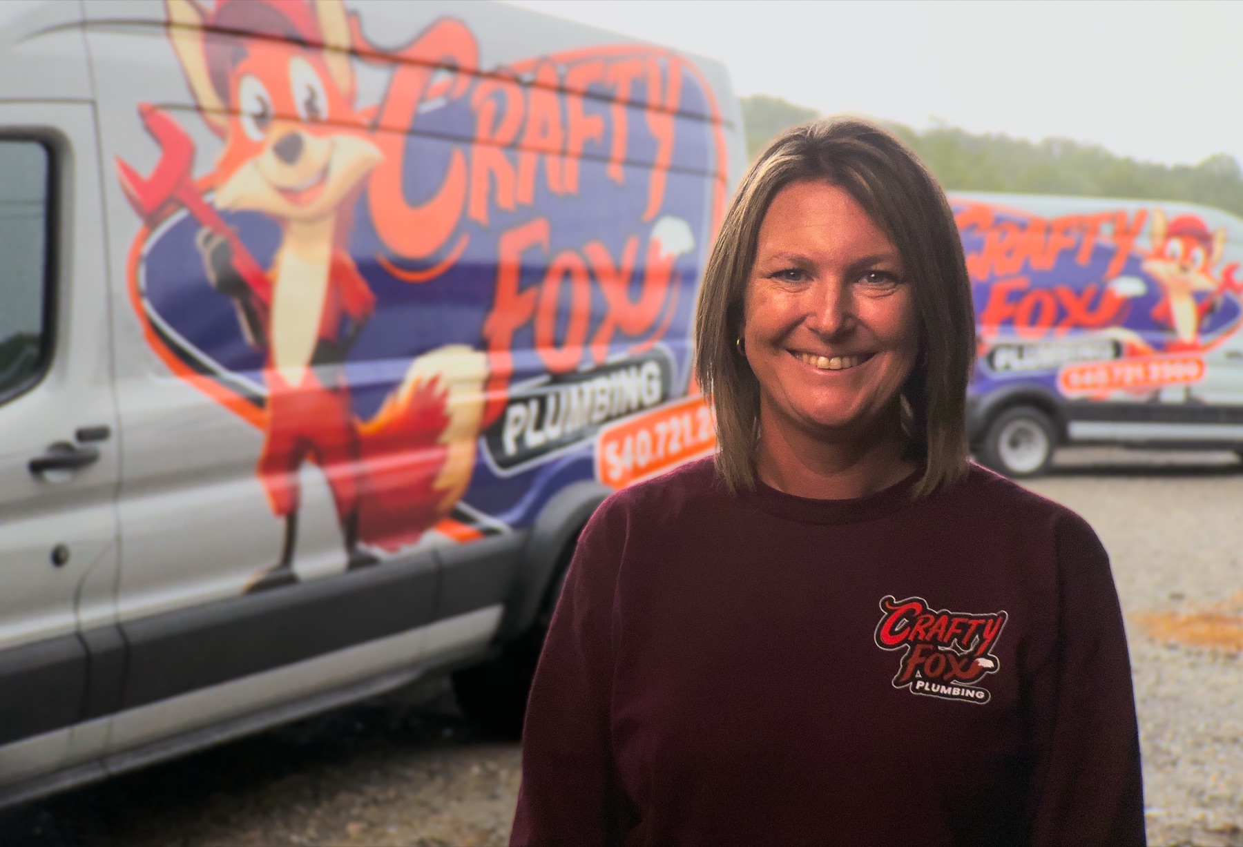 Amber of the Crafty Fox Plumbing team