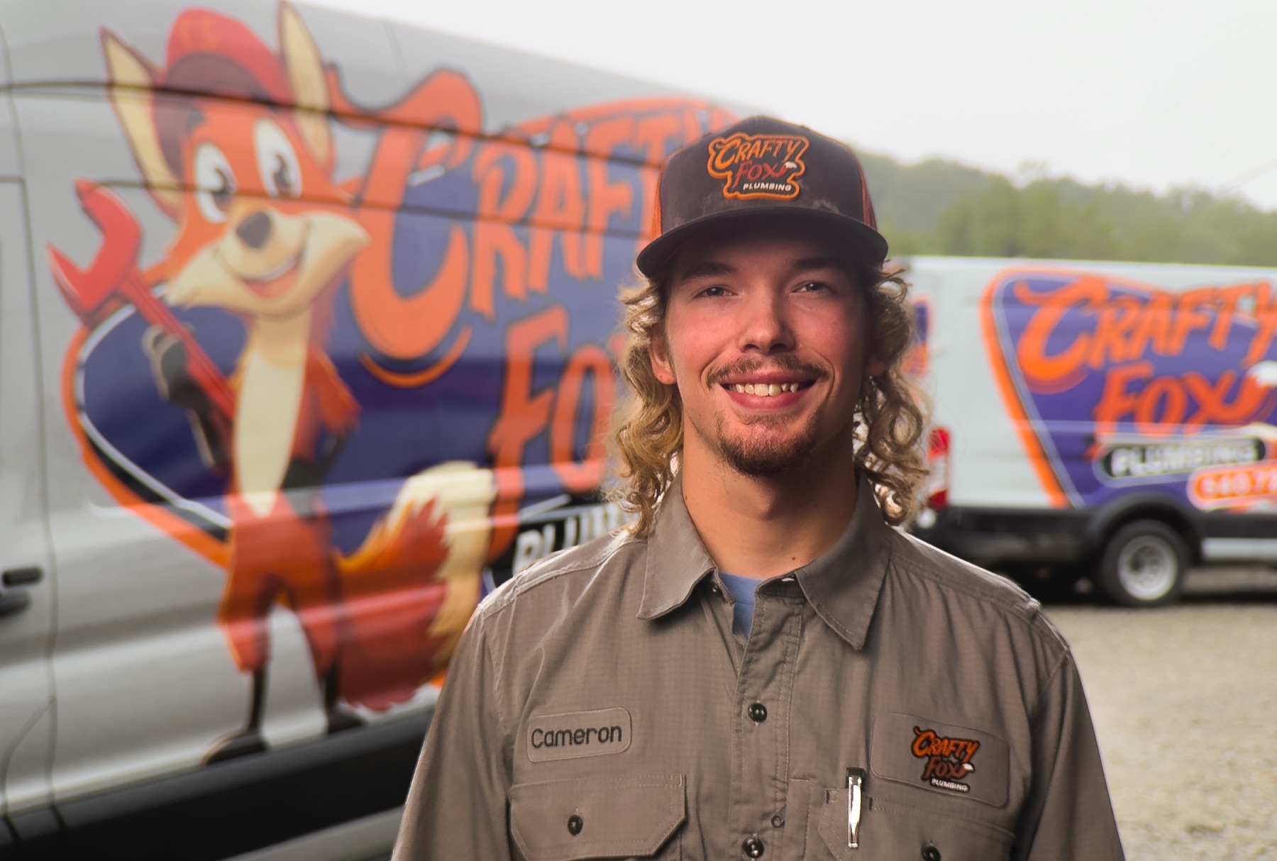 Cameron of the Crafty Fox Plumbing team