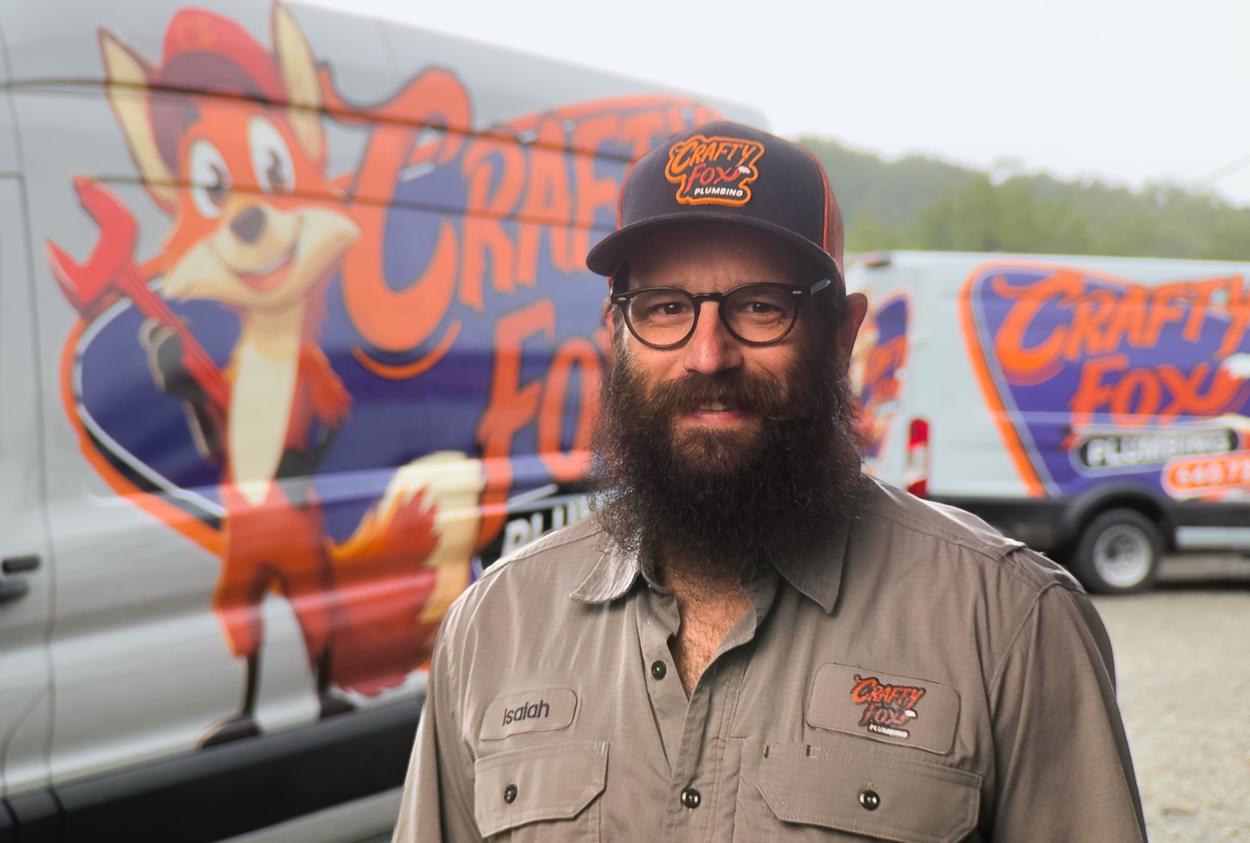 Isaiah of the Crafty Fox Plumbing team