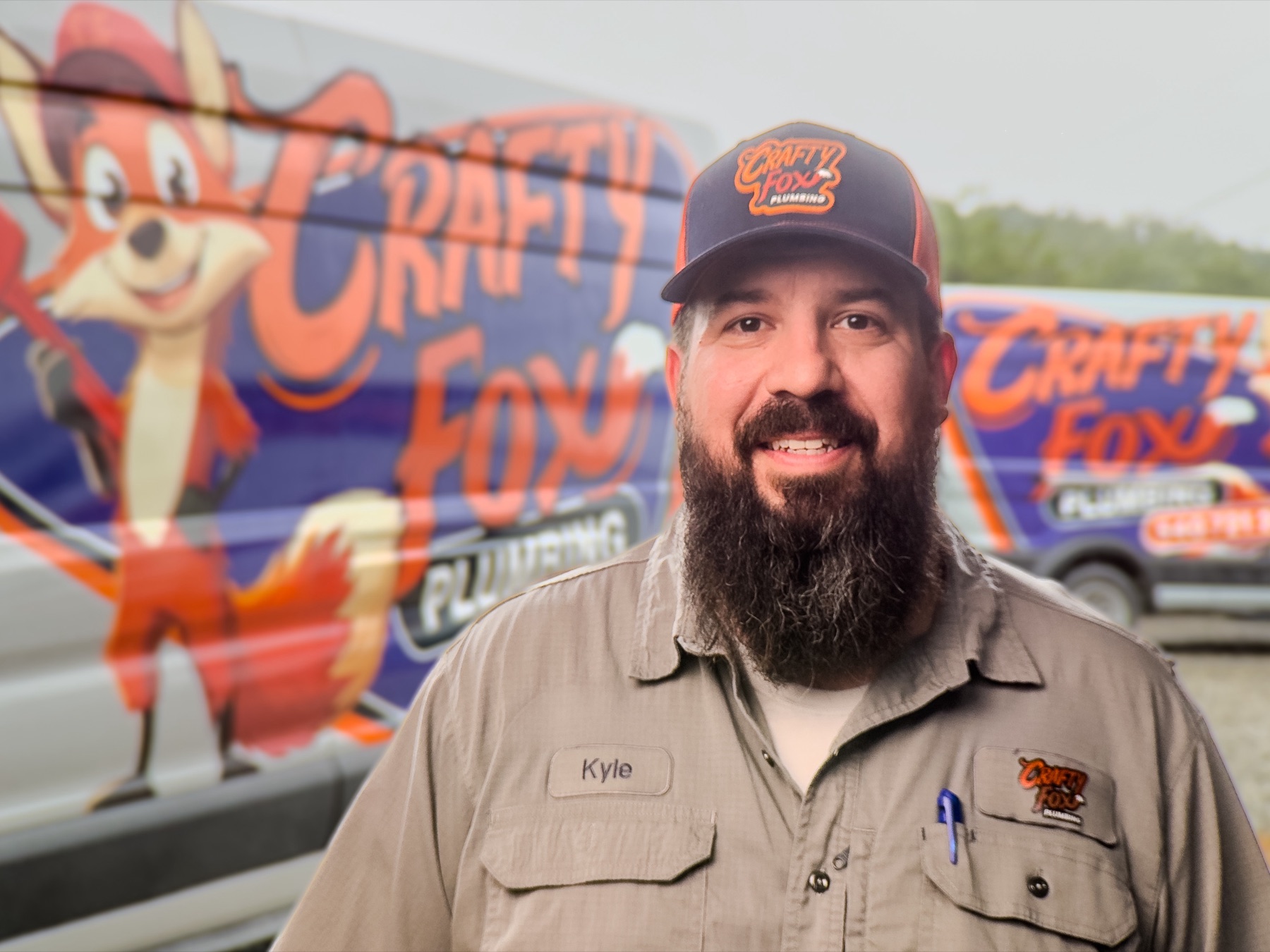 Kyle of the Crafty Fox Plumbing team